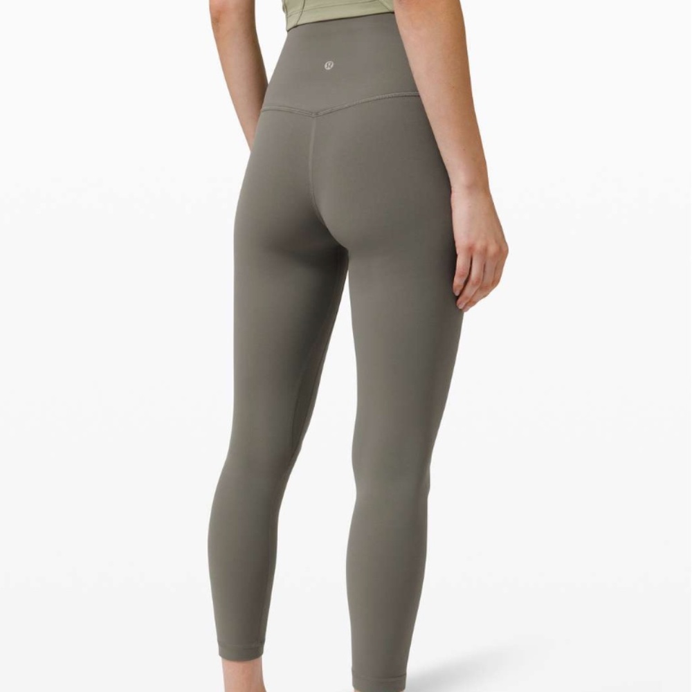 Lululemon Align Pant 25", Grey Sage - Sz 10